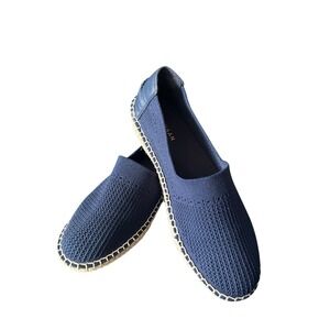 Cole Haan Cloudfeel Stitchlite Espadrille Marine Blue Womens Size 8B